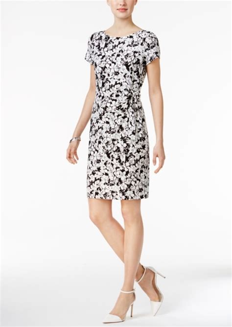 tommy hilfiger floral dresses|tommy hilfiger sheath dresses.